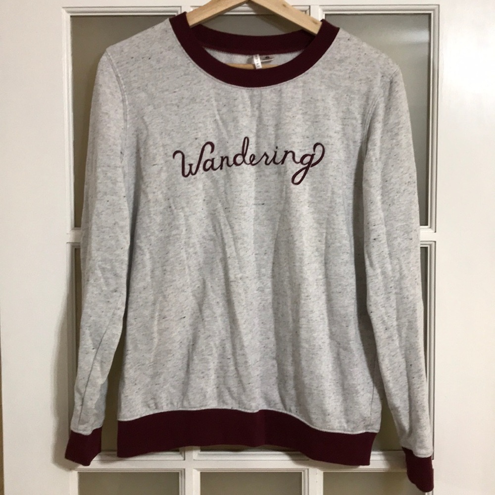 Empyre gray wondering sweatshirt